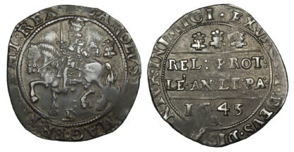 Charles I, Halfcrown, Bristol, 1645