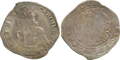 Charles I, Halfcrown, Exeter