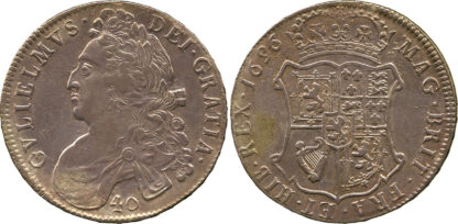Scotland, William II, Forty Shillings, 1696