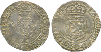 Scotland, James VI, Quarter Merk, 1602