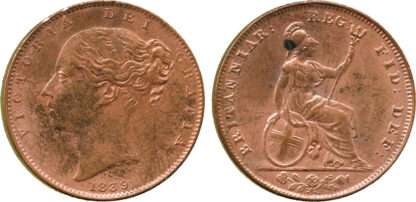 Victoria, Farthing, 1839