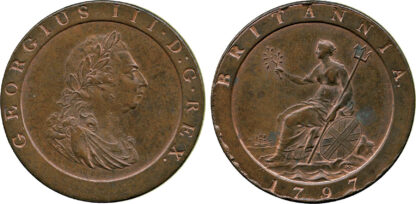 George III, Penny, 1797