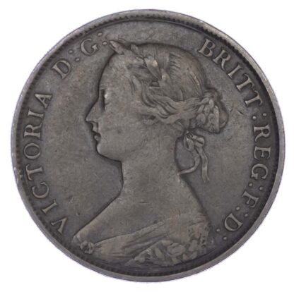 Victoria (1837-1901), Halfpenny, 1862, die letter A [RRR]