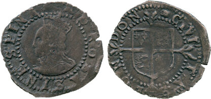 Elizabeth I silver Penny mm tun