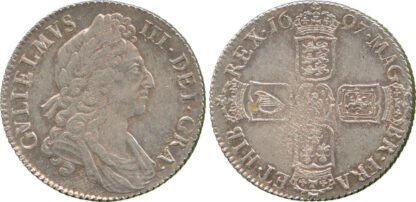 William III, Shilling, 1697