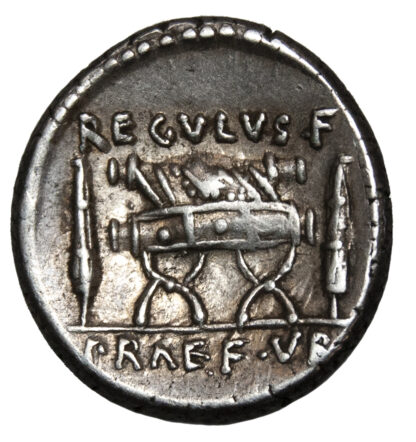 L. Livineius Regulus, Silver Denarius