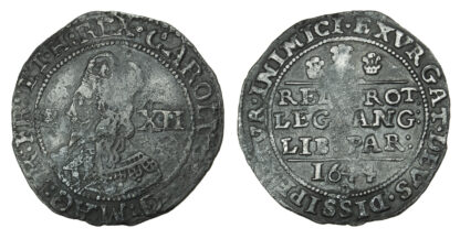 Charles I, Shilling, Bristol, 1644