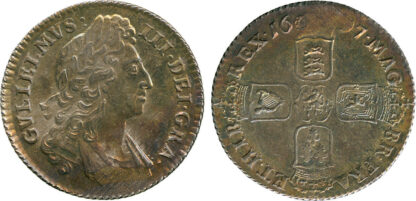 William III, Shilling, 1697
