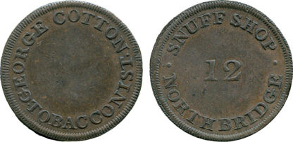 Scotland, Edinburgh, Farthing Token, c.1780