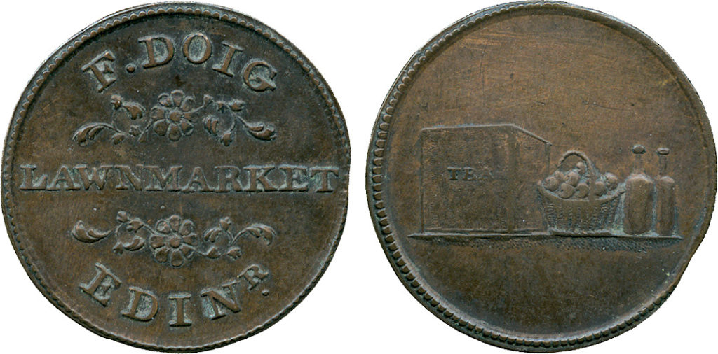 Scotland, Edinburgh, Farthing Token, c.1780 Baldwin's