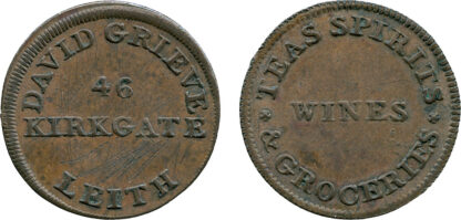 Scotland, Leith, Farthing Token, c.1780