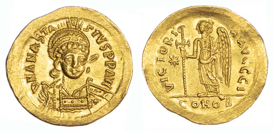 Anastasius, Gold Solidus