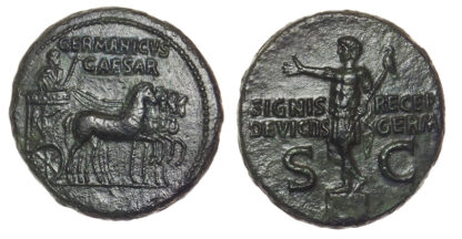 Germanicus, Brass Dupondius