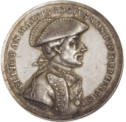 George III, The Relief of Gibraltar, 1783, Silver Medal