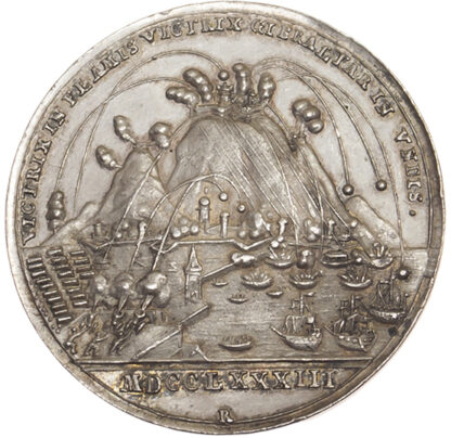 George III, The Relief of Gibraltar, 1783, Silver Medal