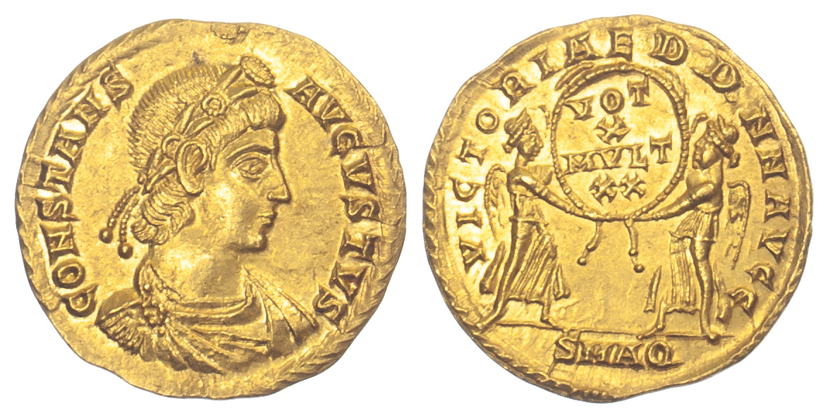 Constans, Gold Solidus