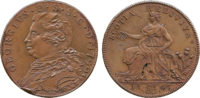 Scotland, Ayrshire, Fullerton’s, Halfpenny Token, 1799