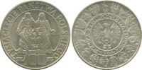 Poland, Polish Millennium, Silver 100 Zlotych, 1966