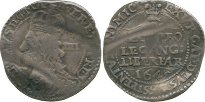 Charles I, Oxford, Groat, 1645
