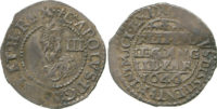 Charles I, Threepence, Oxford, 1646