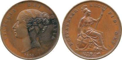 Victoria, Penny, 1858
