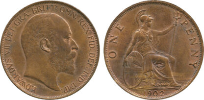 Edward VII, Penny, 1902