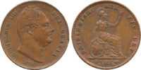 William IV, Farthing, 1835