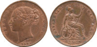 Victoria, Farthing, 1840