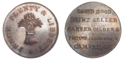 Cambridge, David Hood, Halfpenny Token