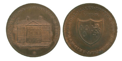 Surrey, Croydon, Addington Place, Penny Token, 1797
