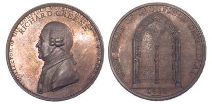 Staffordshire, Lichfield, Richard Wright, Penny Token, 1800