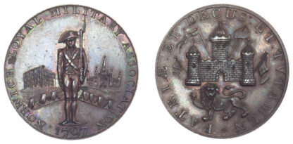 Norfolk, Norwich Loyal Military Association, Token, 1797
