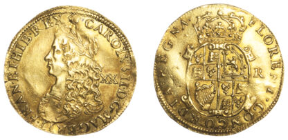 Charles II Hammered Issue Unite