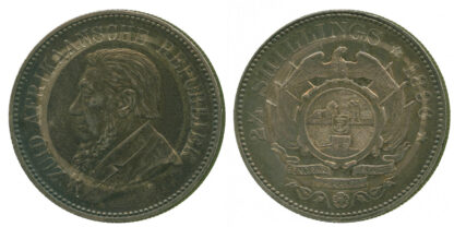 South Africa, Paul Kruger, silver Halfcrown, 1896