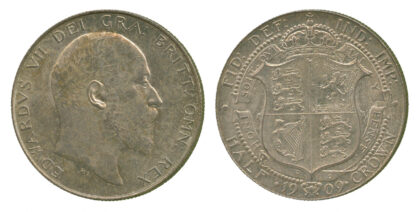 Edward VII, Halfcrown, 1909