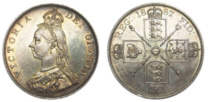 Victoria, Double Florin, 1887