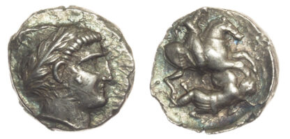Kings of Paeonia, Patraos (c.340-315 BC) AR Tetradrachm AFPL