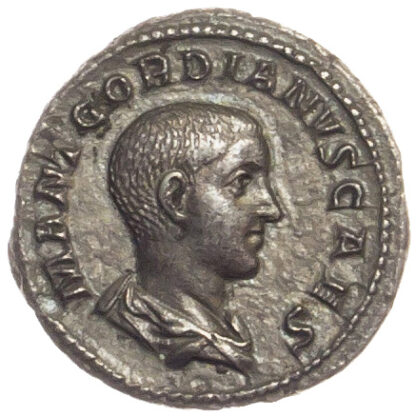 Gordian III (as Caesar), Silver Denarius
