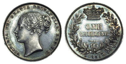 Victoria, Proof Shilling, 1839