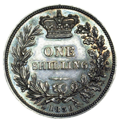 Victoria, Proof Shilling, 1839