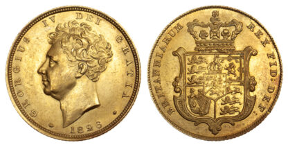 George IV, Sovereign, 1826
