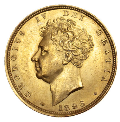 George IV, Sovereign, 1826