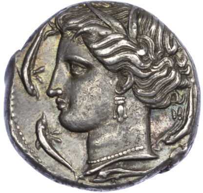 Sicily, Siculo-Punic, Silver Tetradrachm