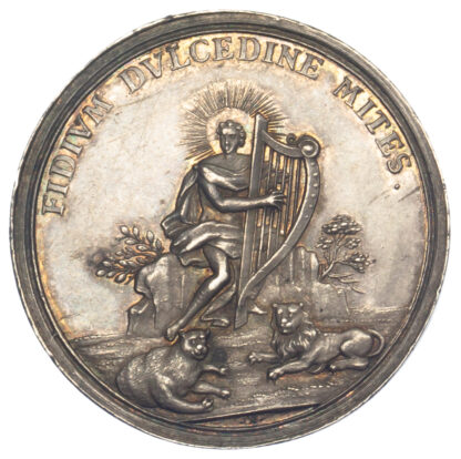 George I, Proclaimed King of England, Medal, 1714