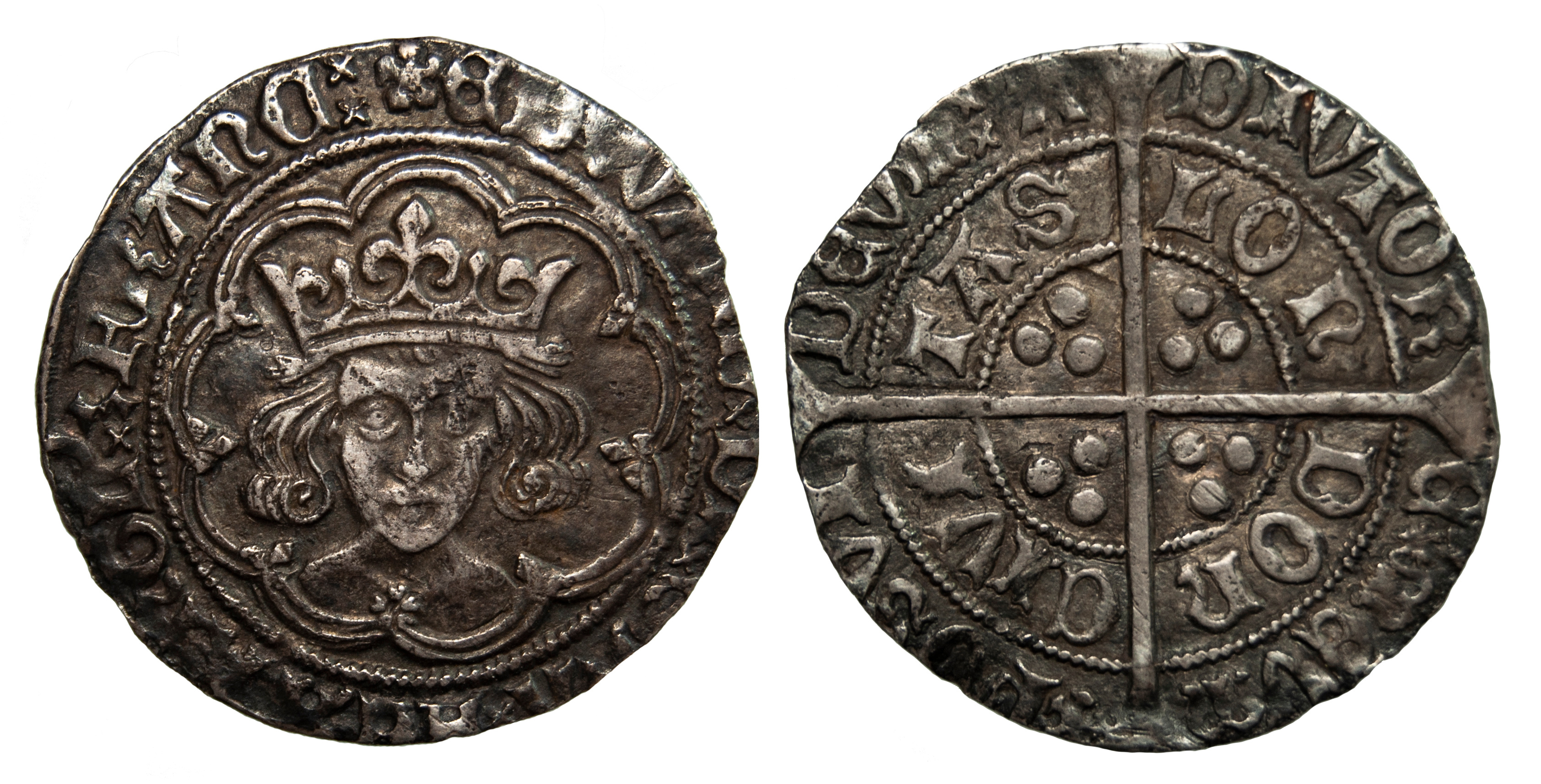 Edward IV, Groat, London mint Baldwin's