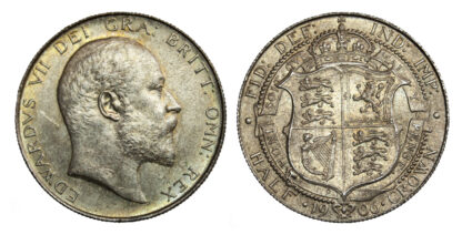 Edward VII, Halfcrown, 1906