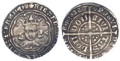 Richard II, Groat, London