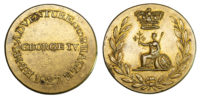 George IV, Adventure & Beagle, Brass Medal, 1826