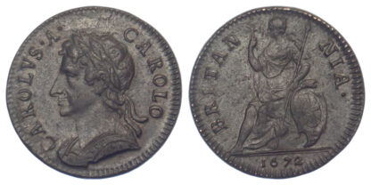 Charles II, Farthing, 1672