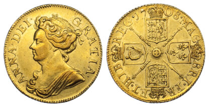 1708 Queen Anne Guinea About EF